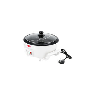 Alberto white stainless steel coffee roaster 750g, 800W