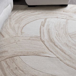 Cottage hand tufted wool rug 190*290cm