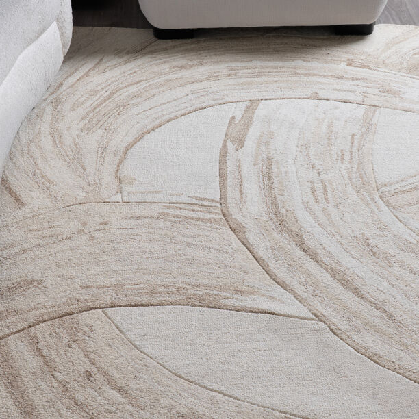 Cottage hand tufted wool rug 190*290cm image number 1