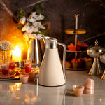 Steel Vacuum Flask Matt Silver And Pink 1.0L image number 5
