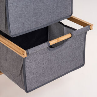 3 Tiers Bamboo Storage Drawers