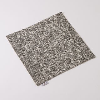 100% Cotton Textured cushion cover Black 45x45cm