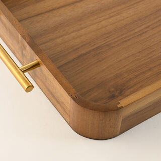 Dallaty Wooden Serving Tray 51.5*30.2*5Cm