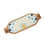 Arabesque Oval Tray Large image number 3