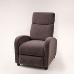 Cottage push back recliner casey dark gray 69*93*100cm image number 0
