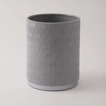 Homez Ceramic Waste Bin, Green 20*20*24.5Cm image number 0