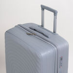 Travel vision durable PP 3 pcs luggage set, silver image number 4