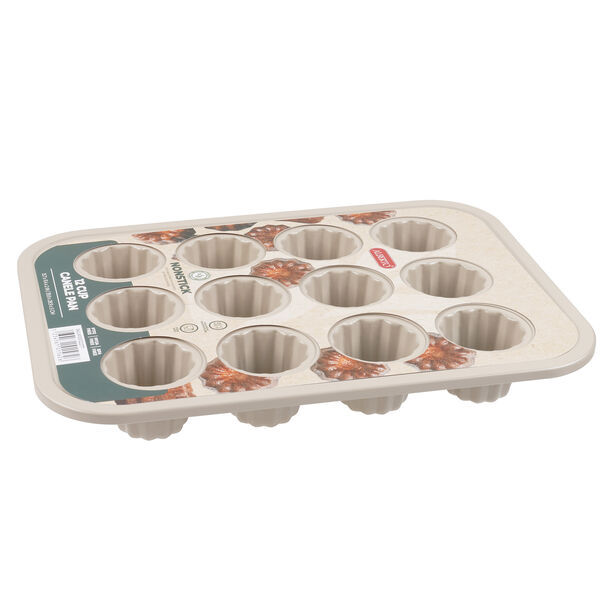 Alberto 12 Cup Canele Pan, Beige image number 3