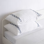 3Pcs cotton duvet cover 260*220cm diana frame embroidery image number 5