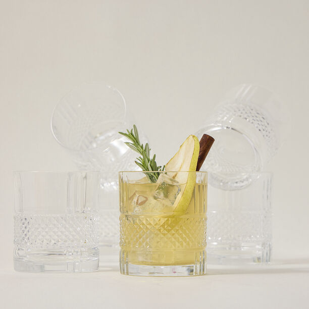 RCR transparent crystal glassware 6 pcs image number 4