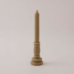 Homez Soya Wax Tower Candle, Beige 6*30Cm image number 1