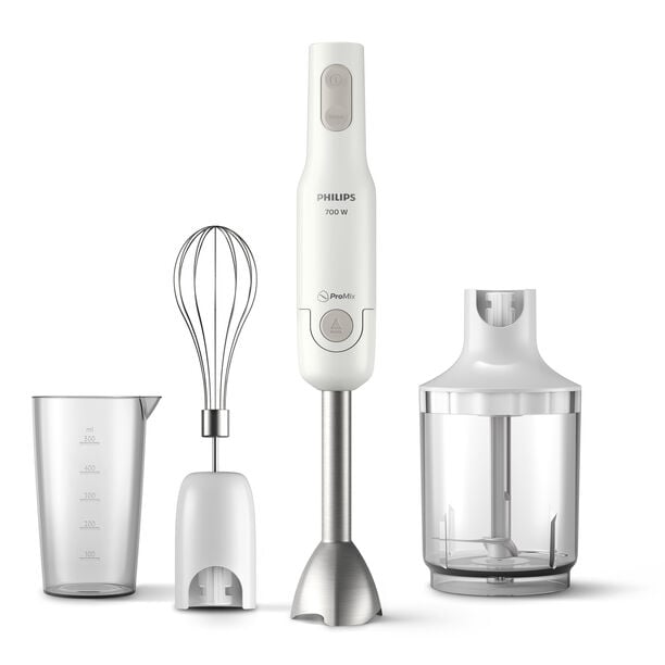 Philips, ProMix Hand Blender, 700W, Fast and Efficient Blending, White. image number 8