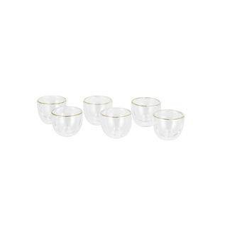 Mother Of Pearl 18Pcs Arabic Tea And Coffee Set
