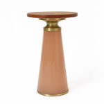 هومز طاولة قهوة خشب 30*51سم، بني image number 0