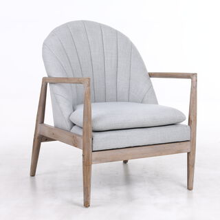 Armchair Grey W67*D62*H45/89Cm