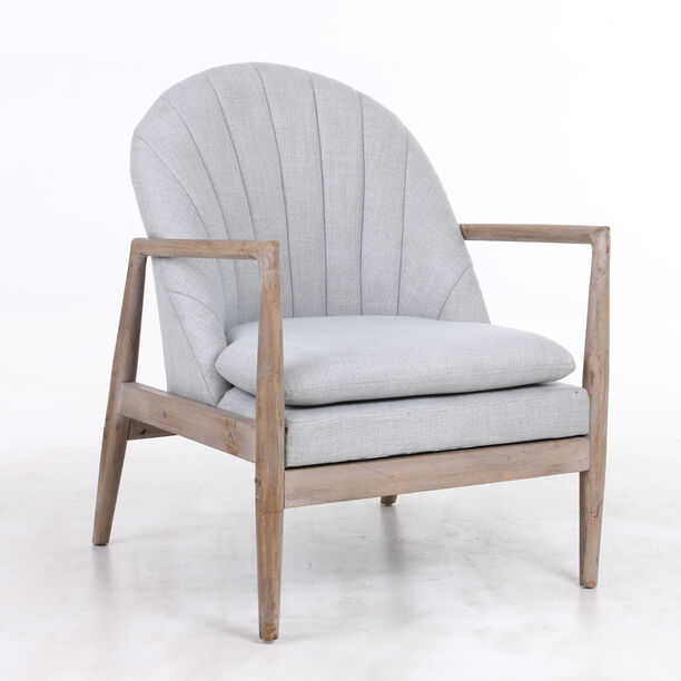 Armchair Grey W67*D62*H45/89Cm image number 0