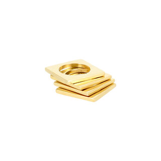 4 Pcs Set Metal Napkin Rings