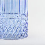 هومز سلة مهملات زجاج دايموند 18*18*26سم، أزرق image number 3
