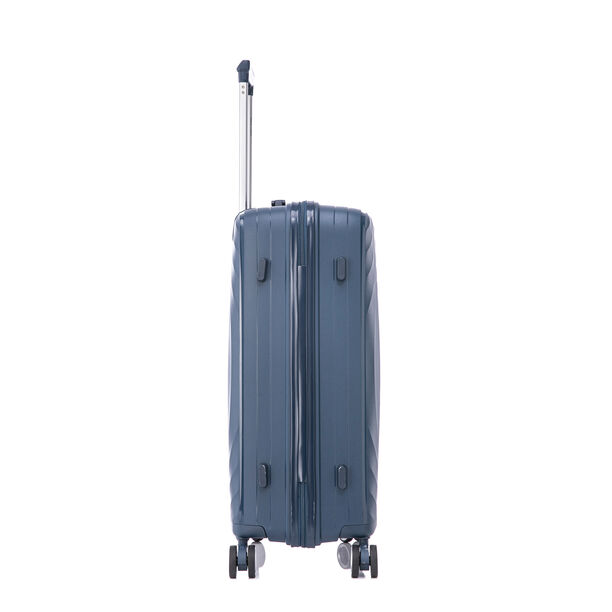 Travel vision durable PP 3 pcs luggage set, blue image number 7