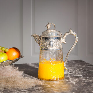 AMBRA SILVER PLATED JUG