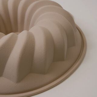 Alberto silicone bundform cake mould 29.5*25*6cm, cream
