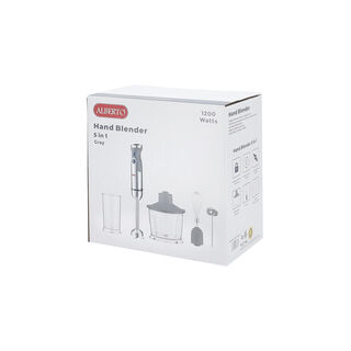 Alberto Stainless steel 1200W 4 in 1 hand blender