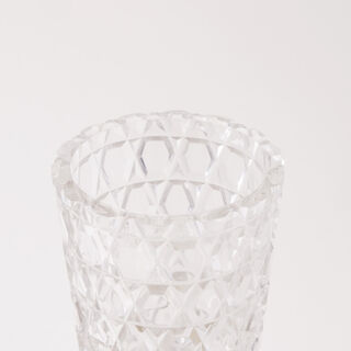 Homez glass candle with banswara marble base in gift box