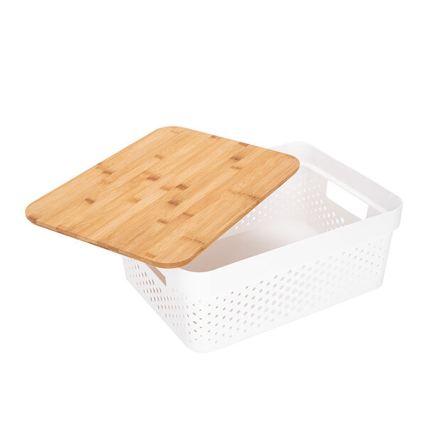 Infinty Basket With Bamboo Lid image number 2