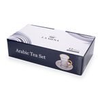 La Mesa Arabic Tea Set 12 Pieces Honey Marble And Gold image number 2