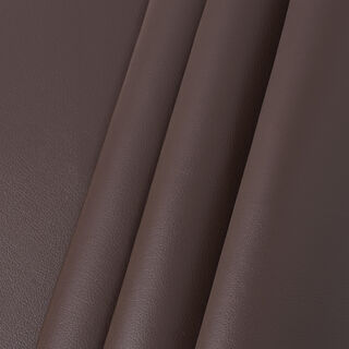 La Mesa 4pcs imitation leather round placemat, brown 38*38cm