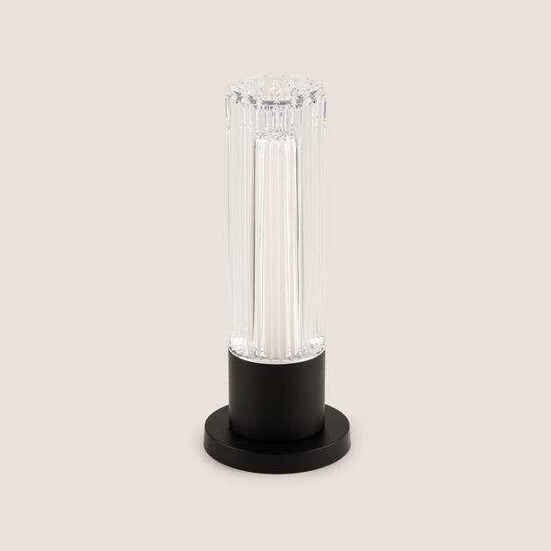 هومز مصباح طاولة Led ألومنيوم بقاعدة تاتش، أسود image number 0