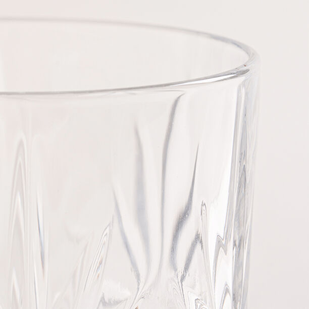 Rcr Set Melodia 18 RCR Melodia Italian Crystal Tumblers Goblet Flute Stem Glasses Set 18 Pieces image number 15