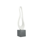 Abstract Home Accent With Marble Base 16.5*15*70.5 cm image number 1