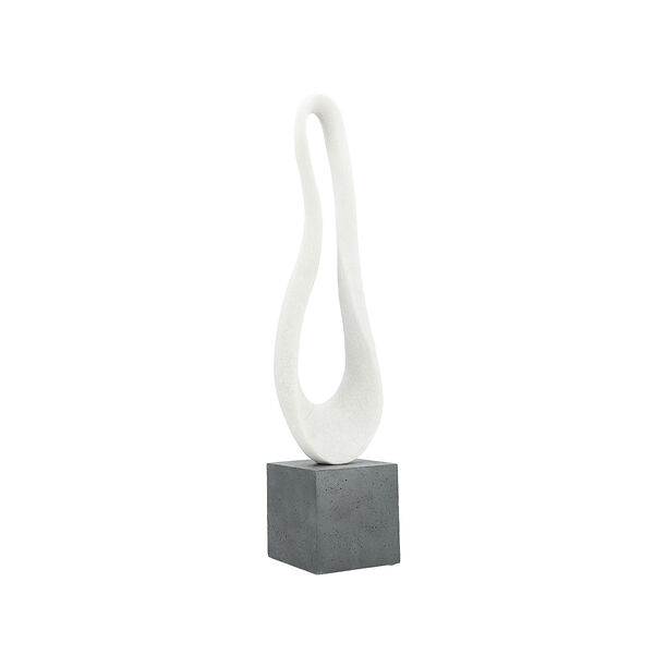 Abstract Home Accent With Marble Base 16.5*15*70.5 cm image number 1