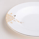 La Mesa gold Porcelain/glass 16 pc dinner plate image number 4
