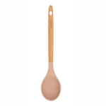 Alberto Silicone Cooking Spoon With Wooden Handle Blue image number 0