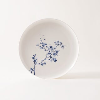 La Mesa 18pcs porcelain dinner set super blossom, blue