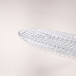 La Mesa oval glass plate large 50.5*16*3.3 cm image number 2