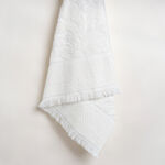 Jacquard/cotton bath towel, beige 70*140 cm image number 0