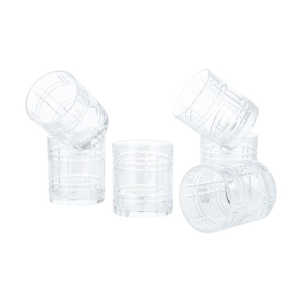 RCR transparent crystal glassware 6 pcs set image number 1