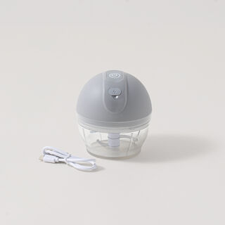 Alberto mini electric chopper 150ml, stainless steel, grey