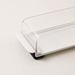 OXO plastic wide butter dish server, 226g, 7.9"* 3.7"* 2.4" image number 2