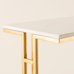 طاولة جانبية من الرخام image number 9