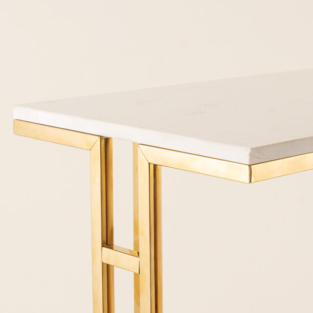 طاولة جانبية من الرخام image number 9