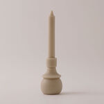 Homez Soya Wax Mono Candle, Beige 8*30Cm image number 0