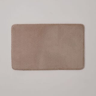 كوتاج دعاسة حمام ميموري فوم بوليستر، بيج 50*80*1.2 سم