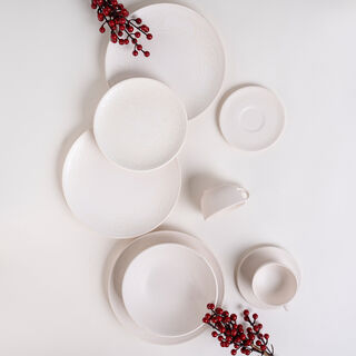  20 Pcs Porcelain Dinner Set Serve 4 Persons