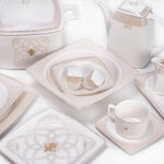 47 Pcs Porcelain Dinner Set image number 1