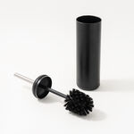Cottage landrover plastic toilet brush curve pole, black image number 2