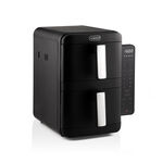 Alberto double stack air fryer 4.5l + 4.5l 2400w image number 0